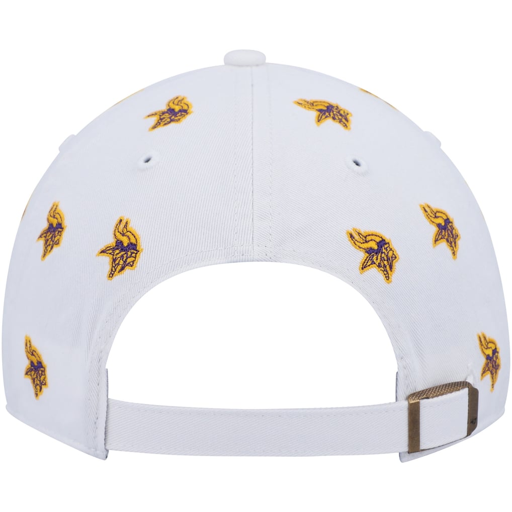 Minnesota Vikings '47 Women's Confetti Clean Up Adjustable Hat - White