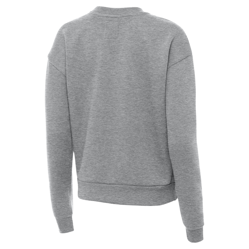 Minnesota Vikings Antigua Women's Victory Pullover Sweatshirt - Heather Gray