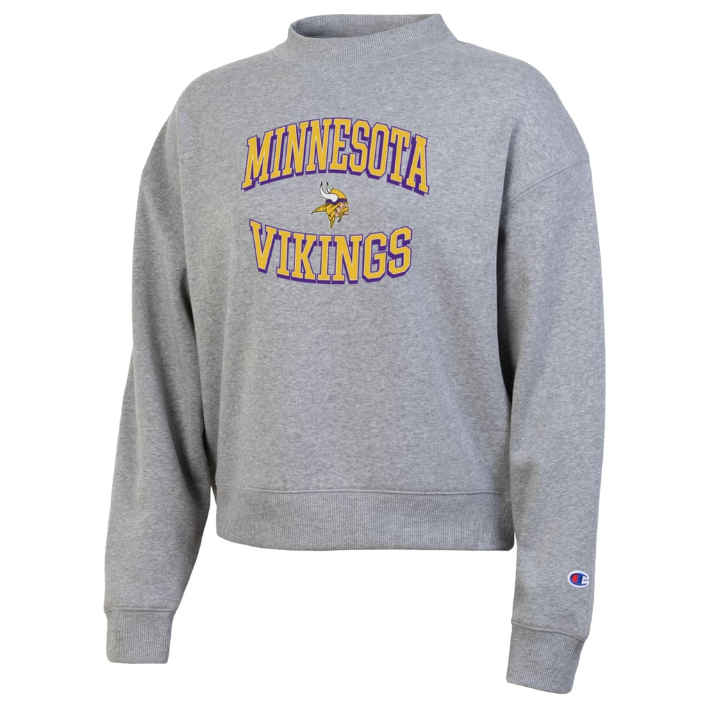 Minnesota Vikings Champion Women's Triumph Tri-Blend Sweatshirt - Gray