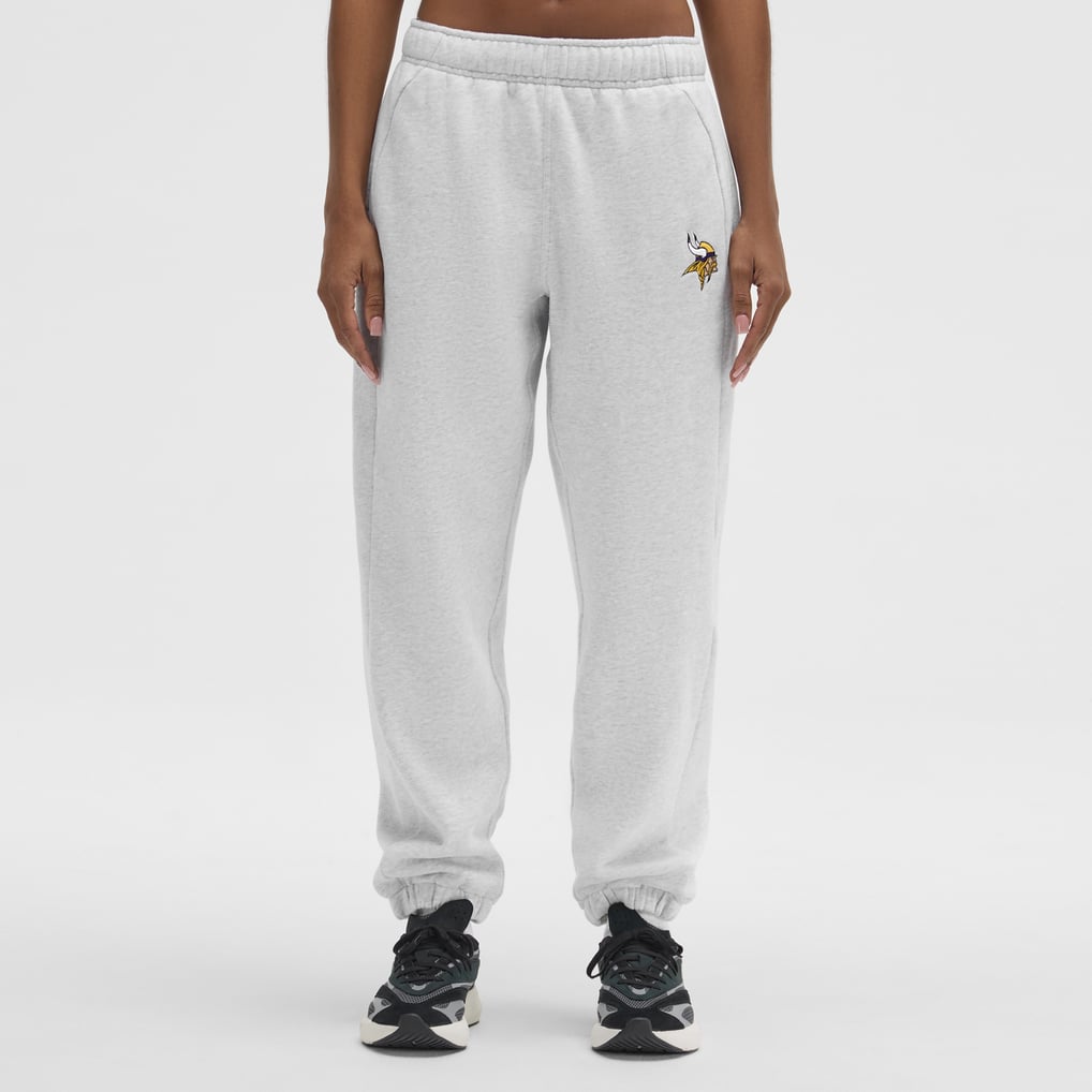 Minnesota Vikings lululemon Women's Scuba Mid-Rise Oversized Jogger - Heathered Core Ultra Light Grey