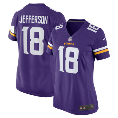 Justin Jefferson Minnesota Vikings Nike Women's Game Jersey - Purple