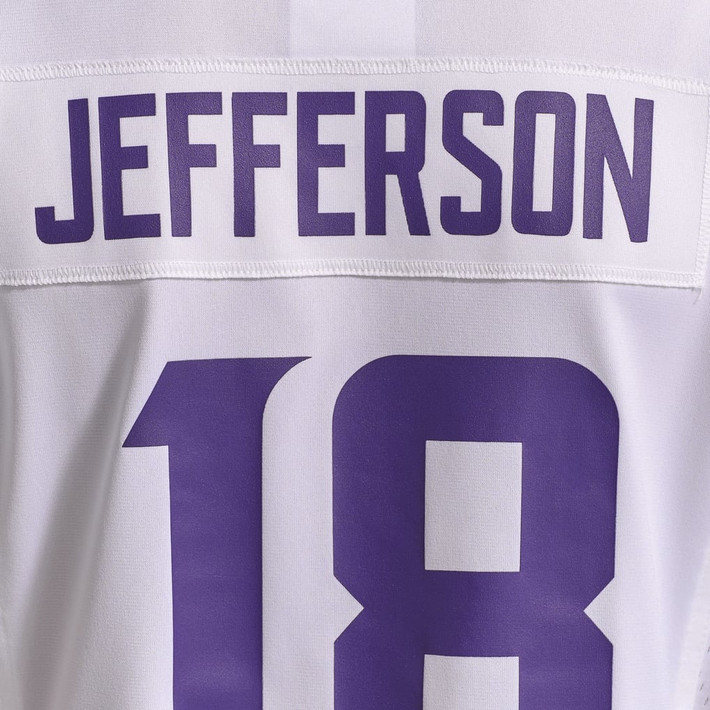 Justin Jefferson Minnesota Vikings Nike Women's Game Player Jersey - White