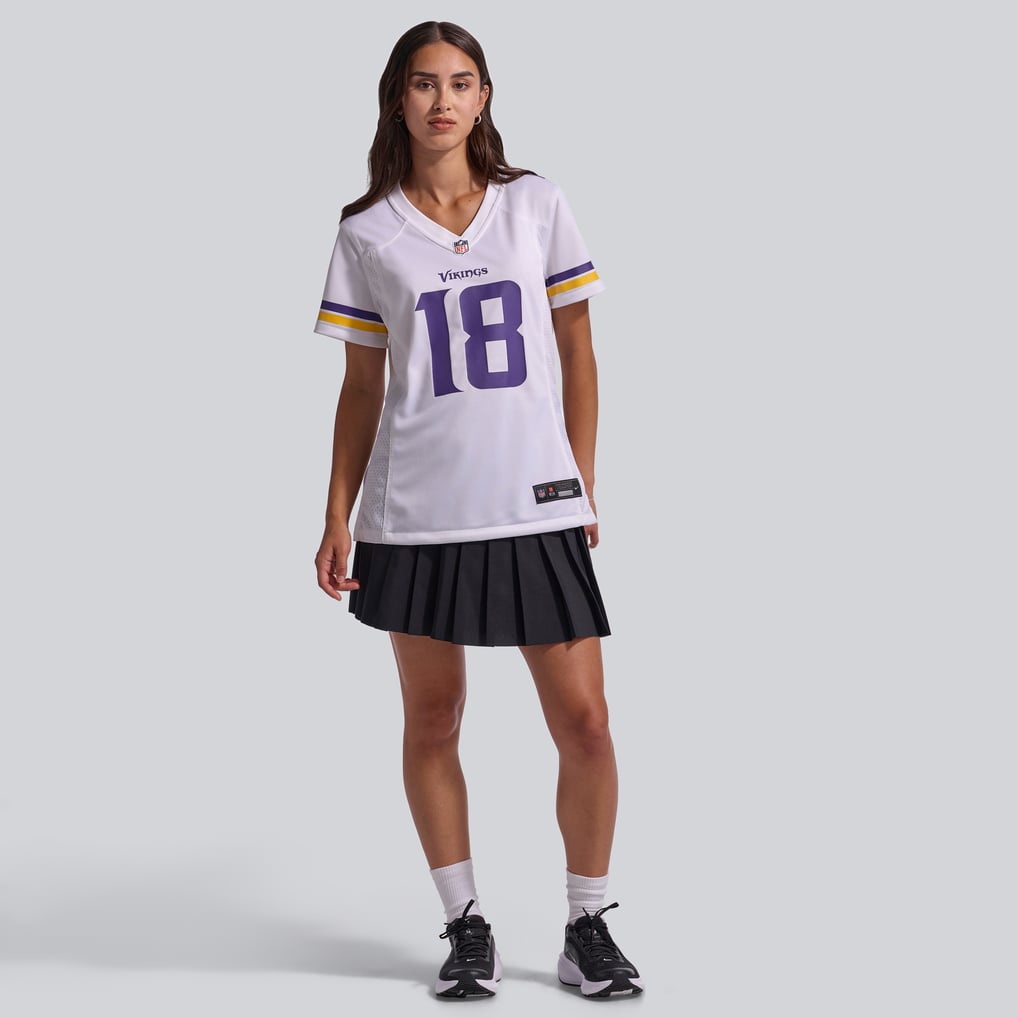 Justin Jefferson Minnesota Vikings Nike Women's Game Player Jersey - White