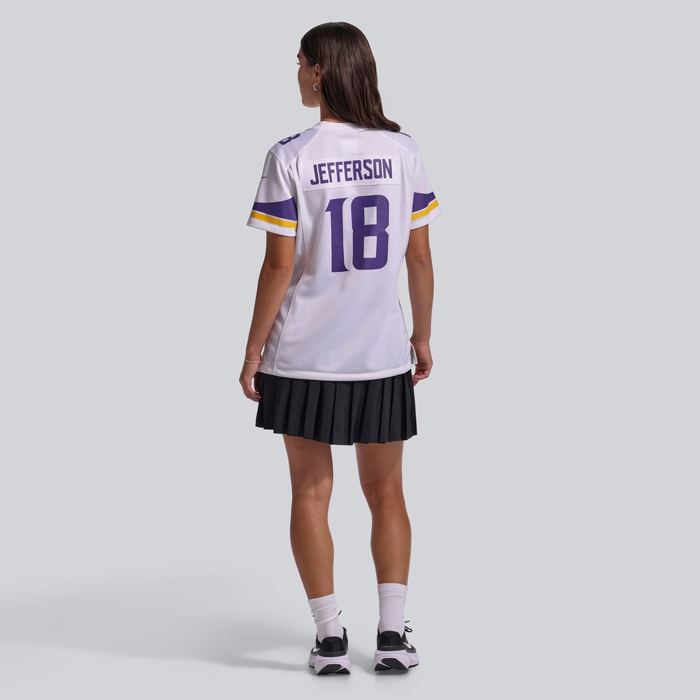Justin Jefferson Minnesota Vikings Nike Women's Game Player Jersey - White