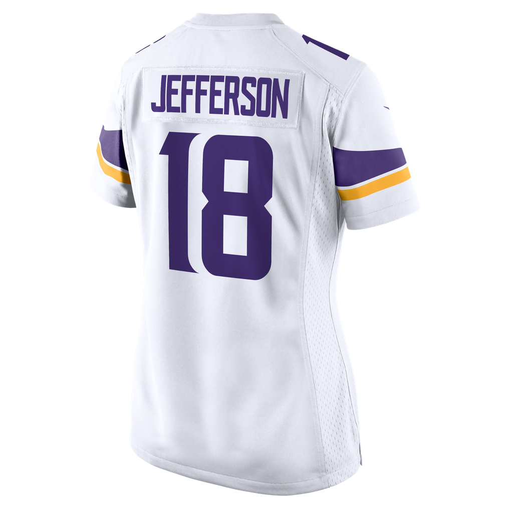 Justin Jefferson Minnesota Vikings Nike Women's Game Player Jersey - White