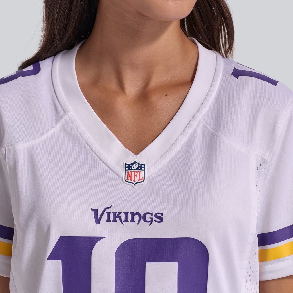 Justin Jefferson Minnesota Vikings Nike Women's Game Player Jersey - White