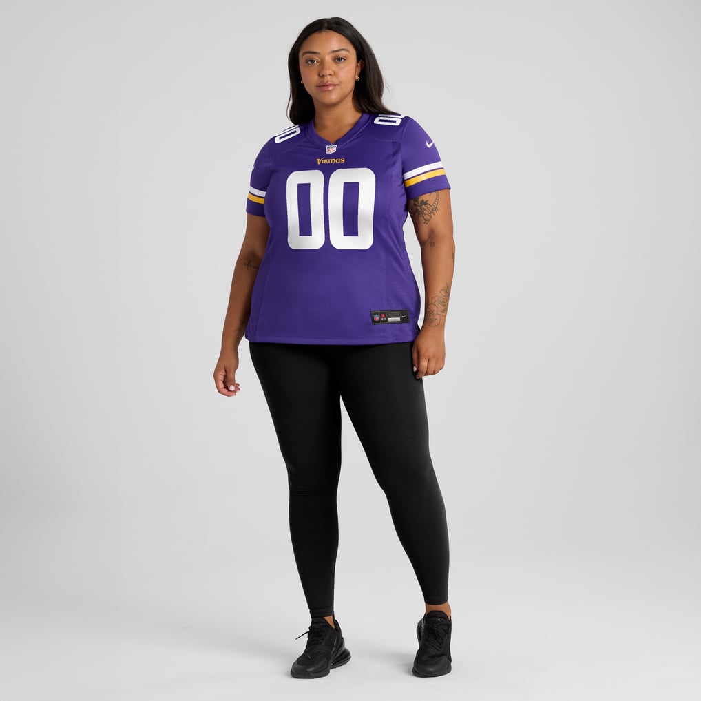 Minnesota Vikings Nike Women's Custom Game Jersey - Purple