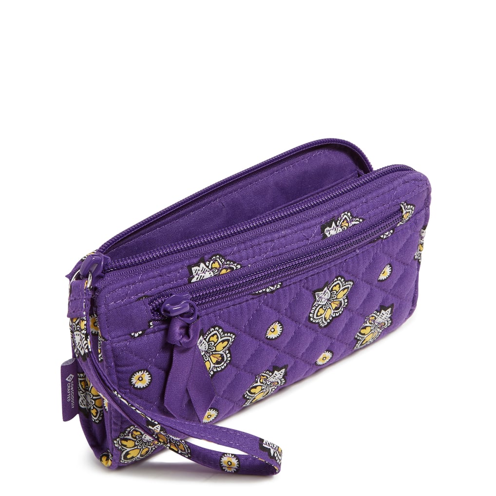 Minnesota Vikings Vera Bradley Women's RFID Front-Zip Wristlet