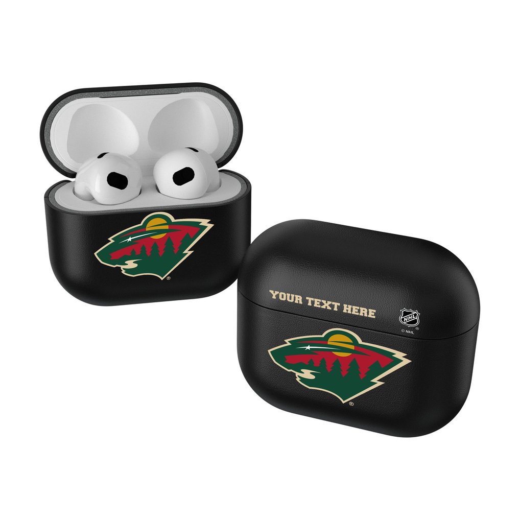 Minnesota Wild Keyscaper Personalized Insignia 3rd Generation AirPods Case Cover