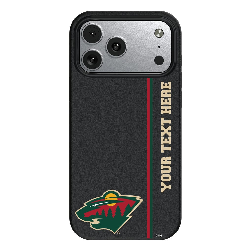 Minnesota Wild Keyscaper  Personalized iPhone Magnetic Bump Case