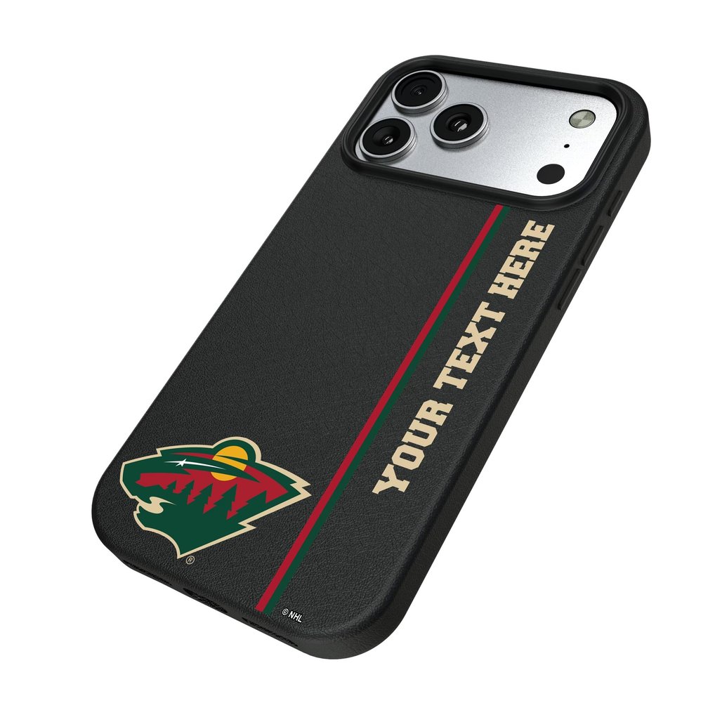 Minnesota Wild Keyscaper  Personalized iPhone Magnetic Bump Case
