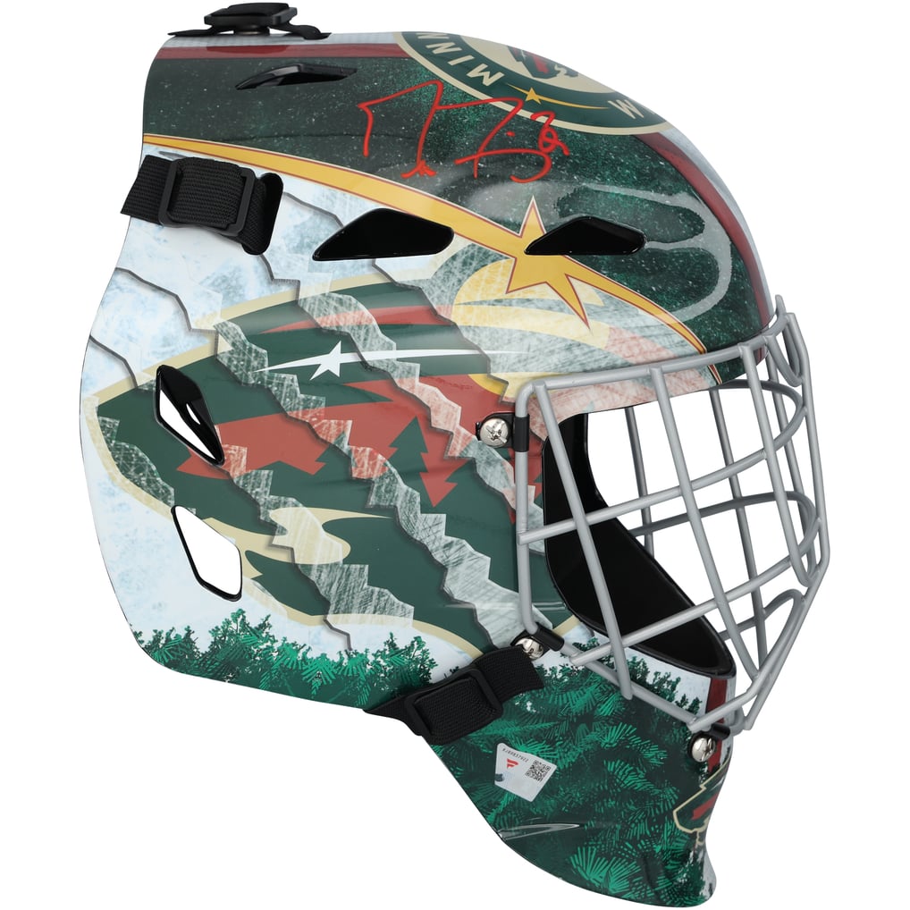 Marc-Andre Fleury Minnesota Wild Fanatics Authentic Autographed Replica Full-Size Goalie Mask