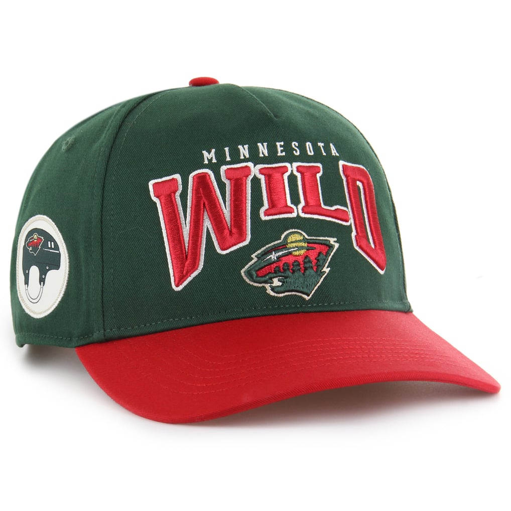  Minnesota Wild '47 Hard Hat Arch Hitch Adjustable Hat - Green