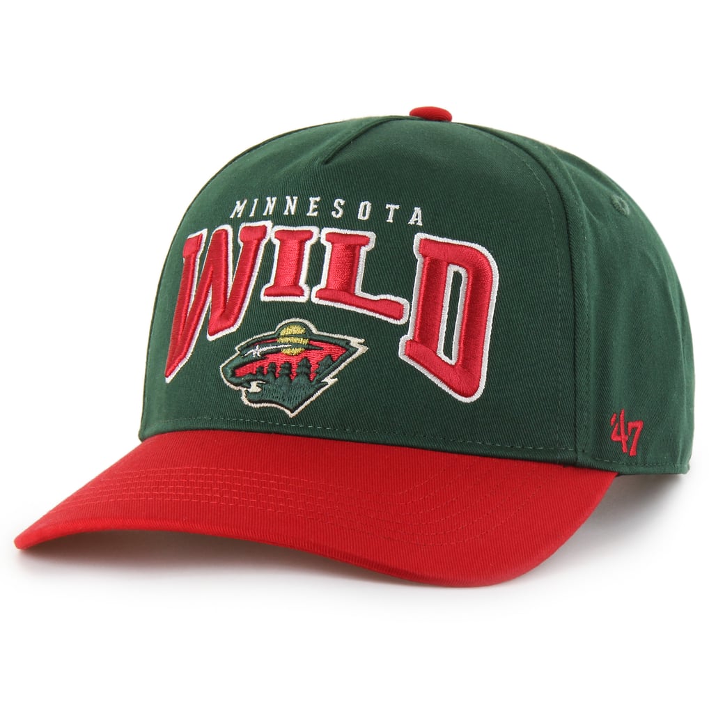  Minnesota Wild '47 Hard Hat Arch Hitch Adjustable Hat - Green
