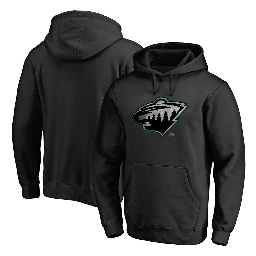 Minnesota Wild Core Smoke Pullover Hoodie - Black