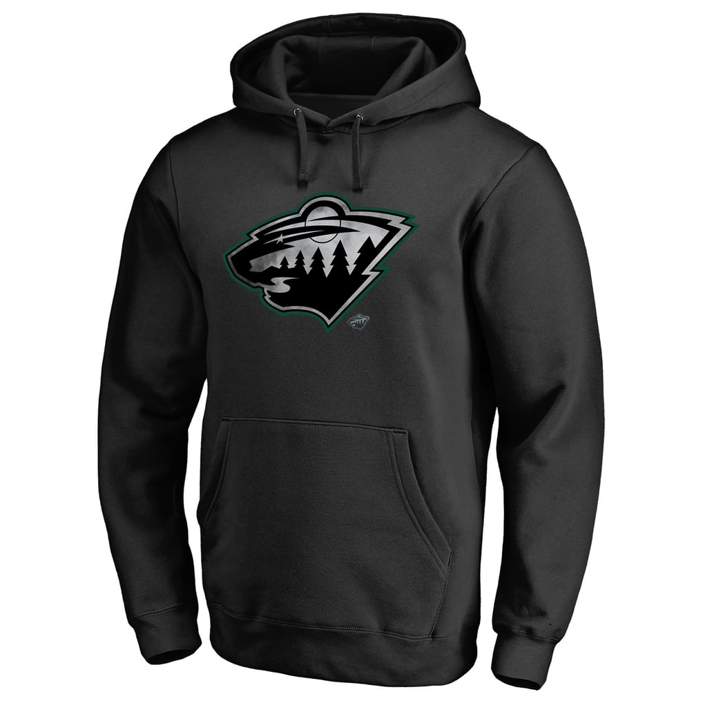 Minnesota Wild Core Smoke Pullover Hoodie - Black