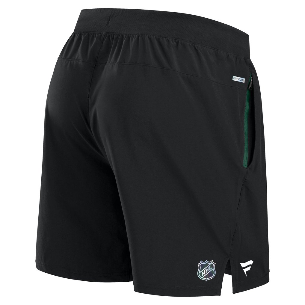 Minnesota Wild Fanatics Authentic Pro Rink Performance Shorts - Black