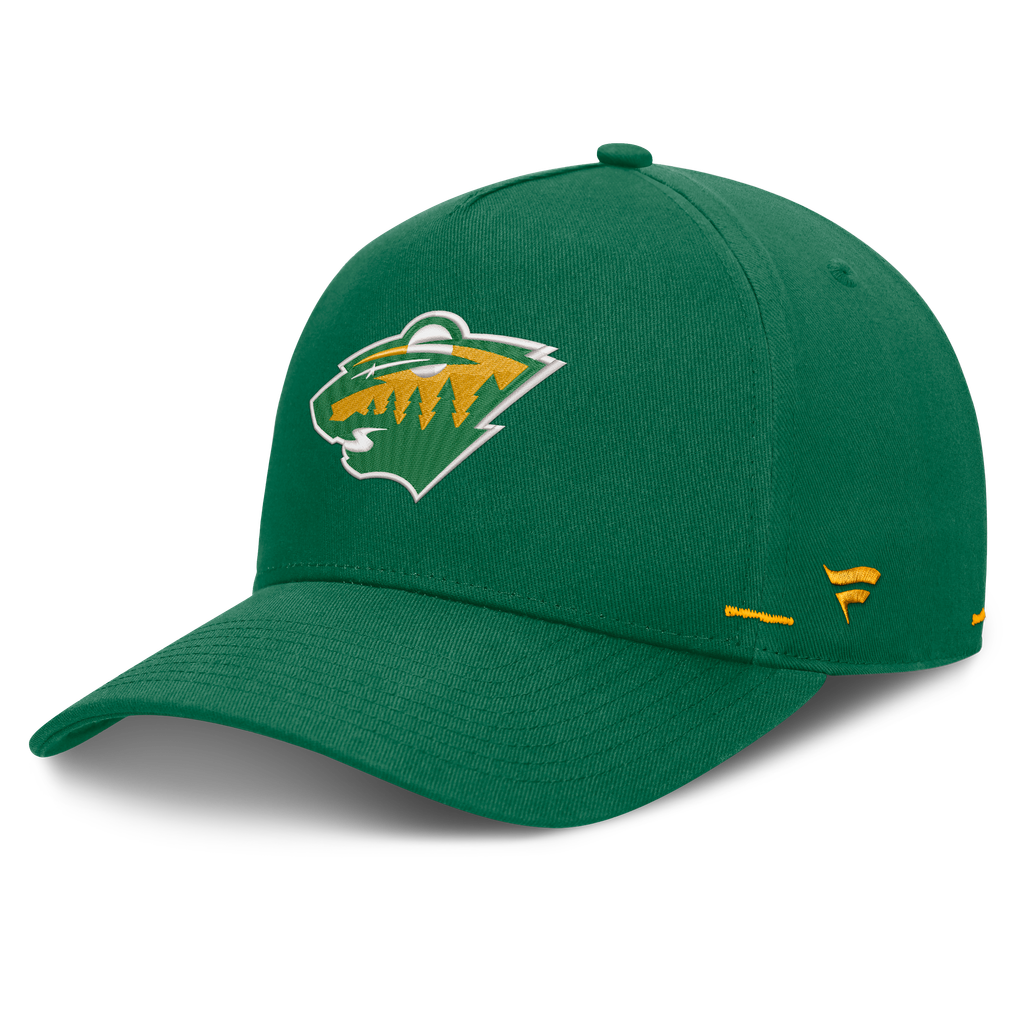 Minnesota Wild Fanatics Alternate Authentic Pro Rink A-Frame Adjustable Hat - Green