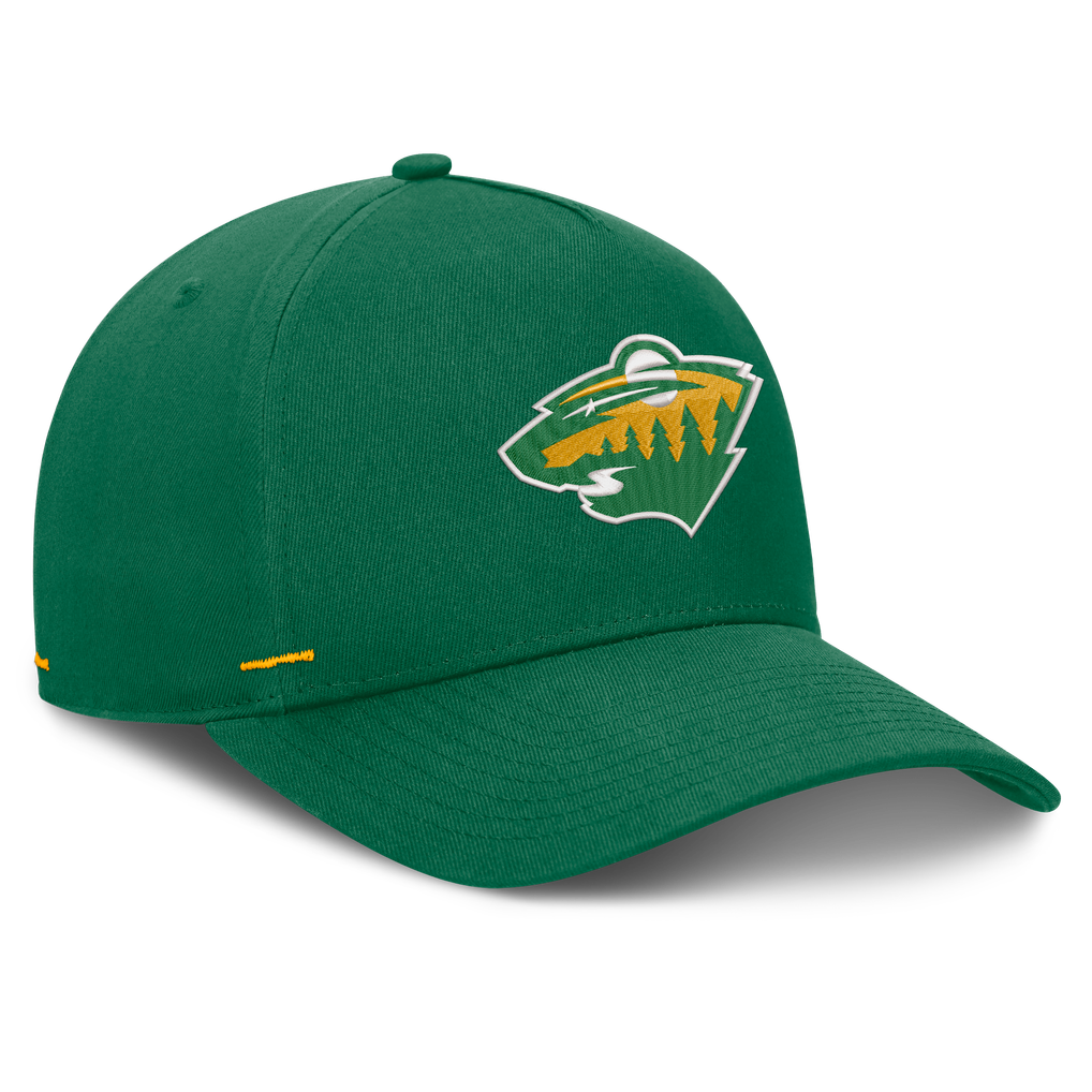 Minnesota Wild Fanatics Alternate Authentic Pro Rink A-Frame Adjustable Hat - Green