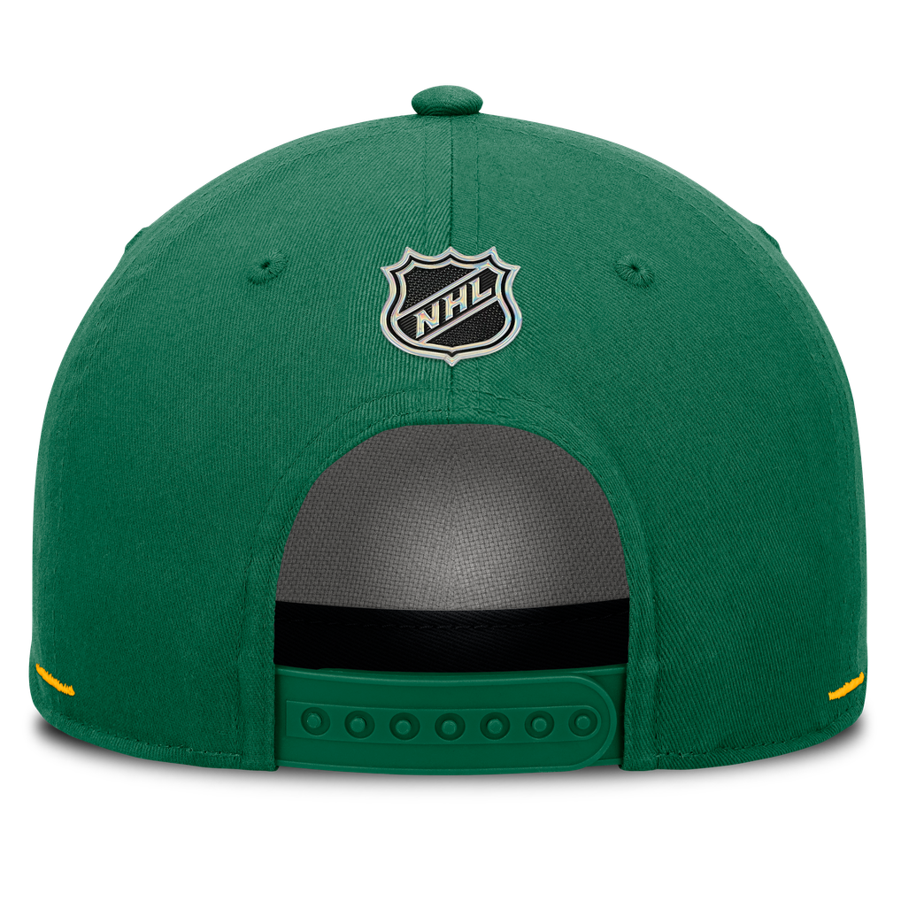 Minnesota Wild Fanatics Alternate Authentic Pro Rink A-Frame Adjustable Hat - Green