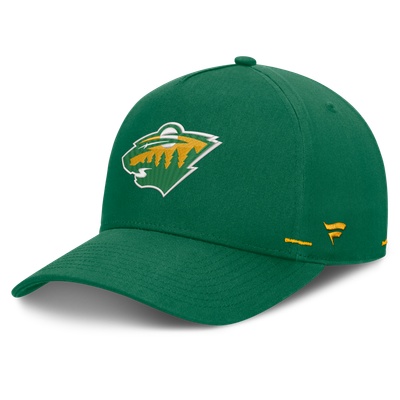 Minnesota Wild Fanatics Alternate Authentic Pro Rink A-Frame Adjustable Hat - Green