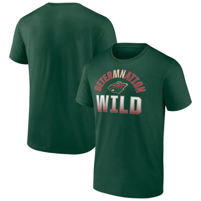 Minnesota Wild Fanatics Open Net T-Shirt - Green