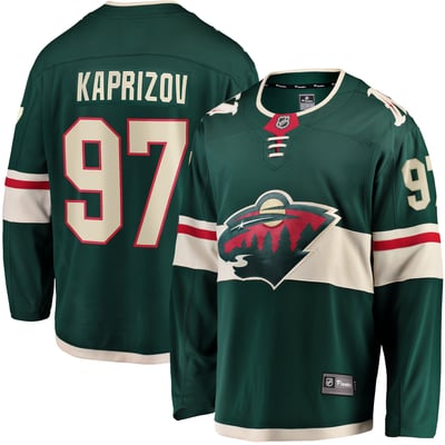 Kirill Kaprizov Minnesota Wild Fanatics Home Breakaway Replica Jersey - Green