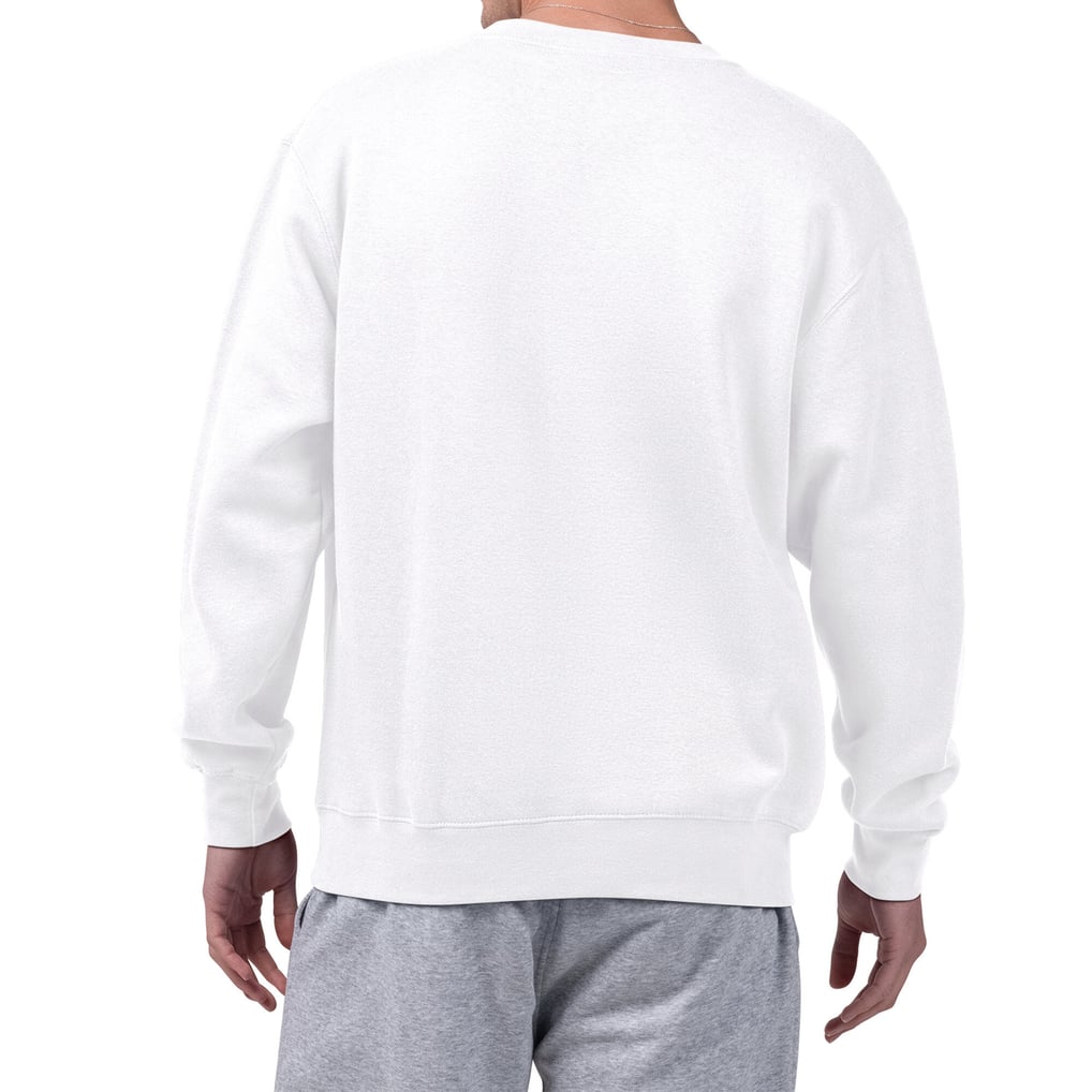 Minnesota Wild Starter Center Squeeze Tri-Blend Fleece Sweatshirt - White