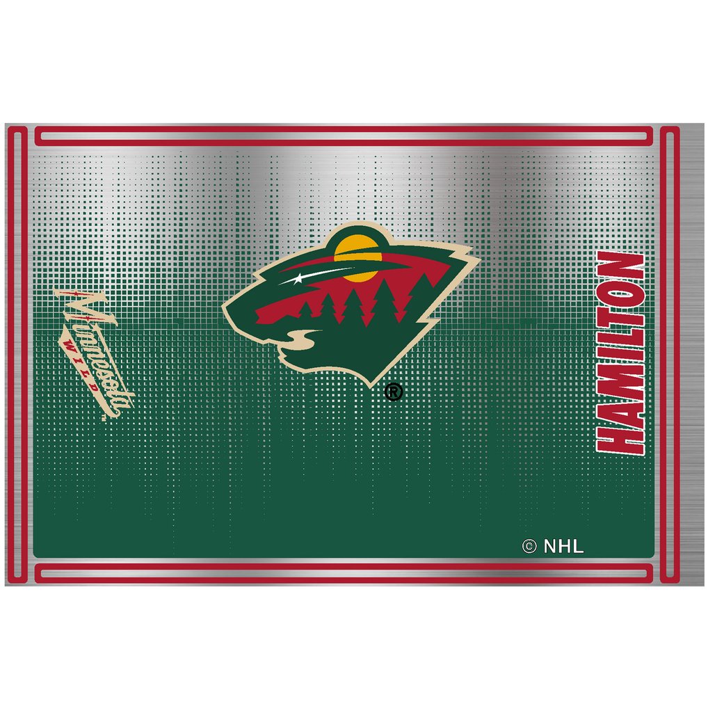 Minnesota Wild Team Logo 24oz. Personalized Jr. Thirst Water Bottle