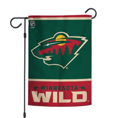 Minnesota Wild WinCraft 12'' x 18'' Double-Sided Garden Flag