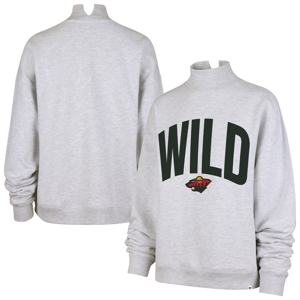  Minnesota Wild '47 Women's Subtle Muse Sweatshirt - Heather Gray