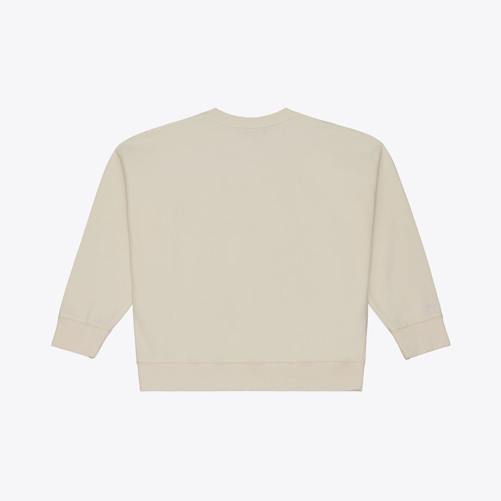 Minnesota Wild Mitchell & Ness Women's Core Essentials Sweatshirt - Cream
