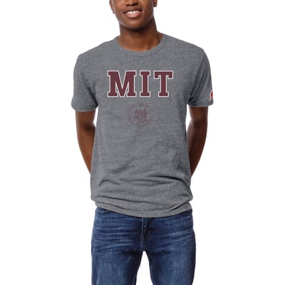 MIT Engineers League Collegiate Wear 1965 Victory Falls T-Shirt - Heather Gray