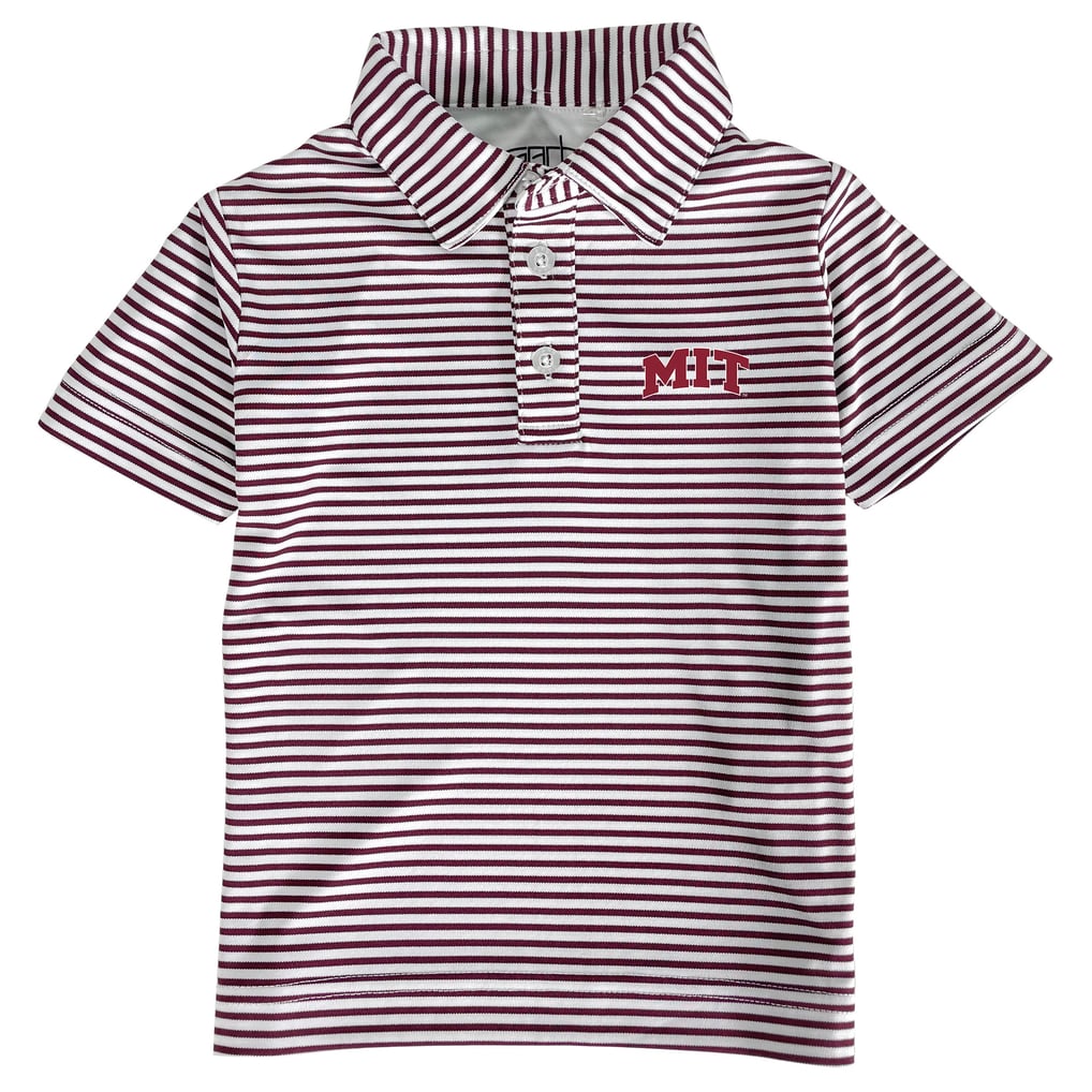 MIT Engineers Garb Toddler Carson Polo - Cardinal