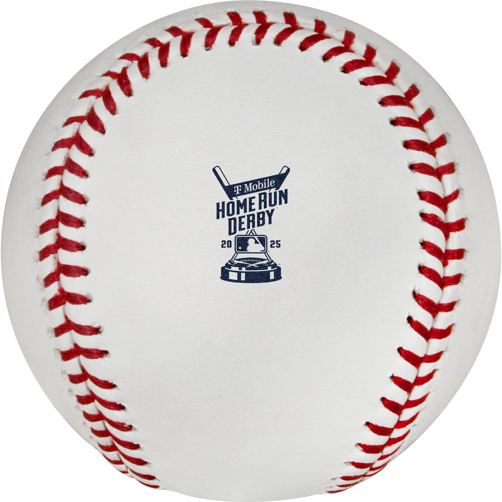 Rawlings 2025 Home Run Derby Logo Baseball with Case