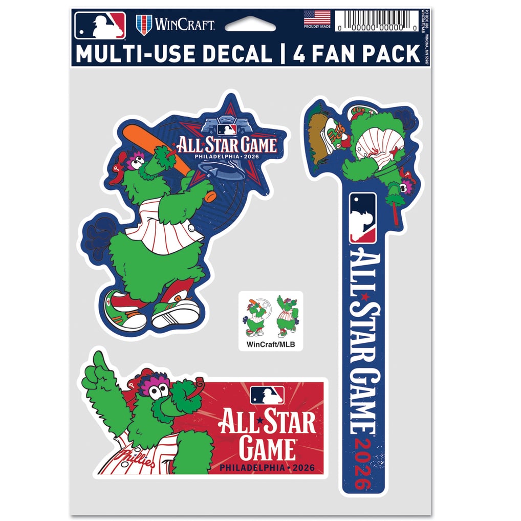 WinCraft 2026 MLB All-Star Game Three-Piece Fan Decal Set