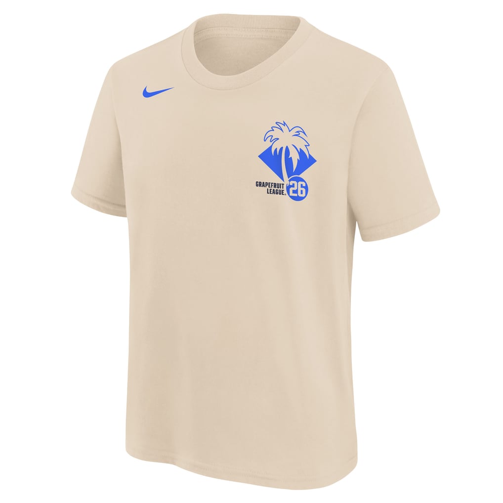 Nike Youth 2026 Spring Training Grapefruit League T-Shirt - Natural