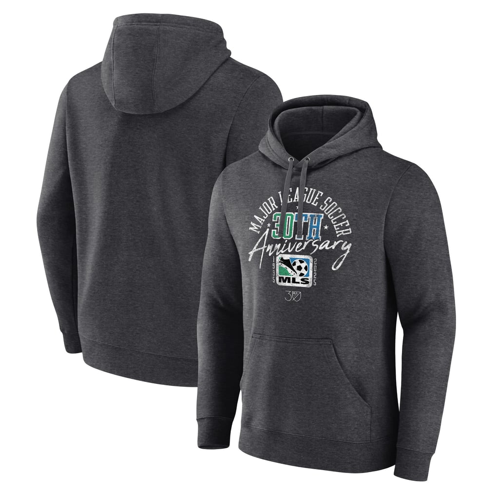 MLS 30th Anniversary Pullover Hoodie - Charcoal