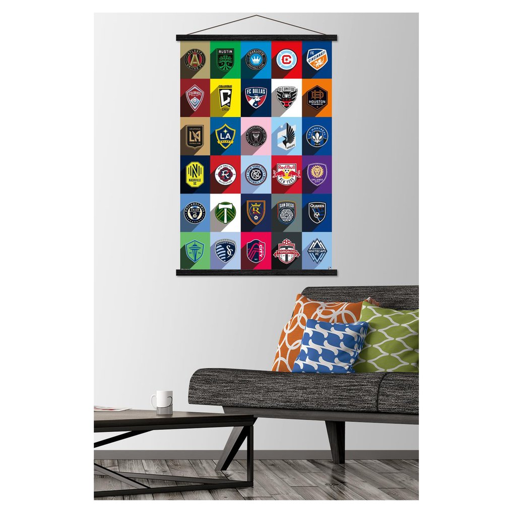 MLS 23" x 34" Logo Poster