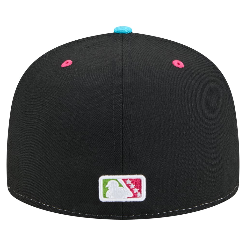 Modesto Nuts New Era Copa de la Diversión 59FIFTY Fitted Hat - White/Light Green
