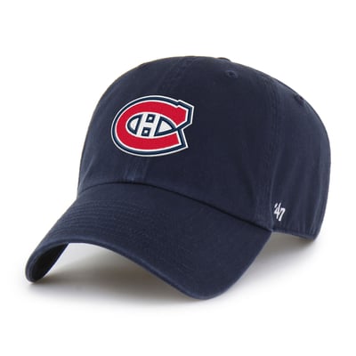  Montreal Canadiens '47 Logo Clean Up Adjustable Hat - Navy