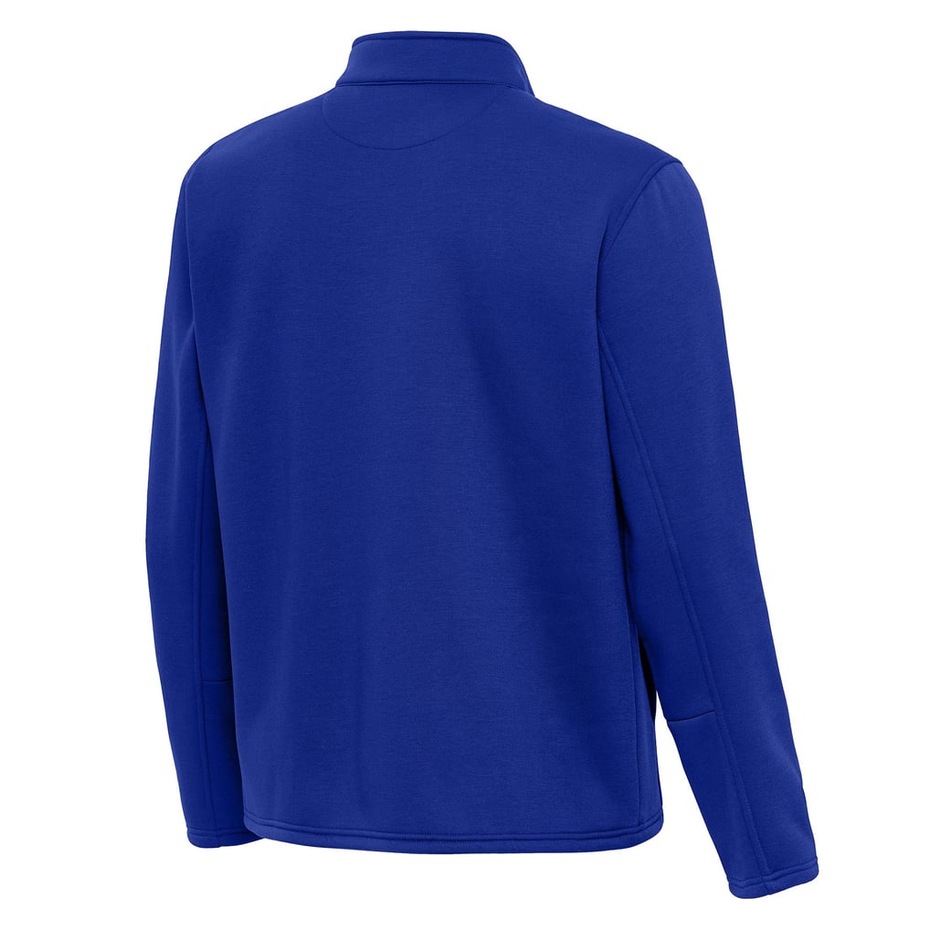 Montreal Canadiens Antigua Twist Quarter-Zip Pullover Jacket - Blue