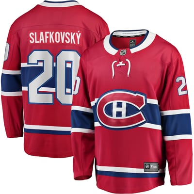 Juraj Slafkovsky Montreal Canadiens Fanatics Breakaway Jersey - Red