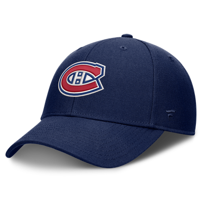 Montreal Canadiens Fanatics Force Adjustable Hat - Navy