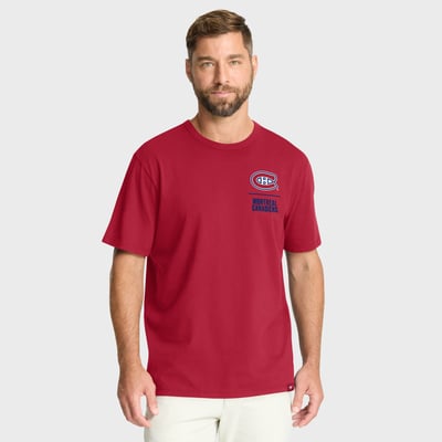 Montreal Canadiens Fanatics Crash The Net Legacy T-Shirt - Red