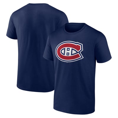 Montreal Canadiens Logo T-Shirt - Navy