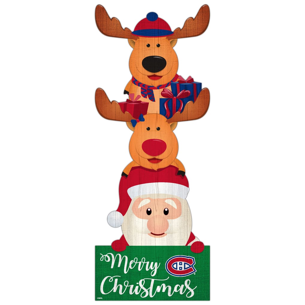Montreal Canadiens 31'' Santa Stack Leaner