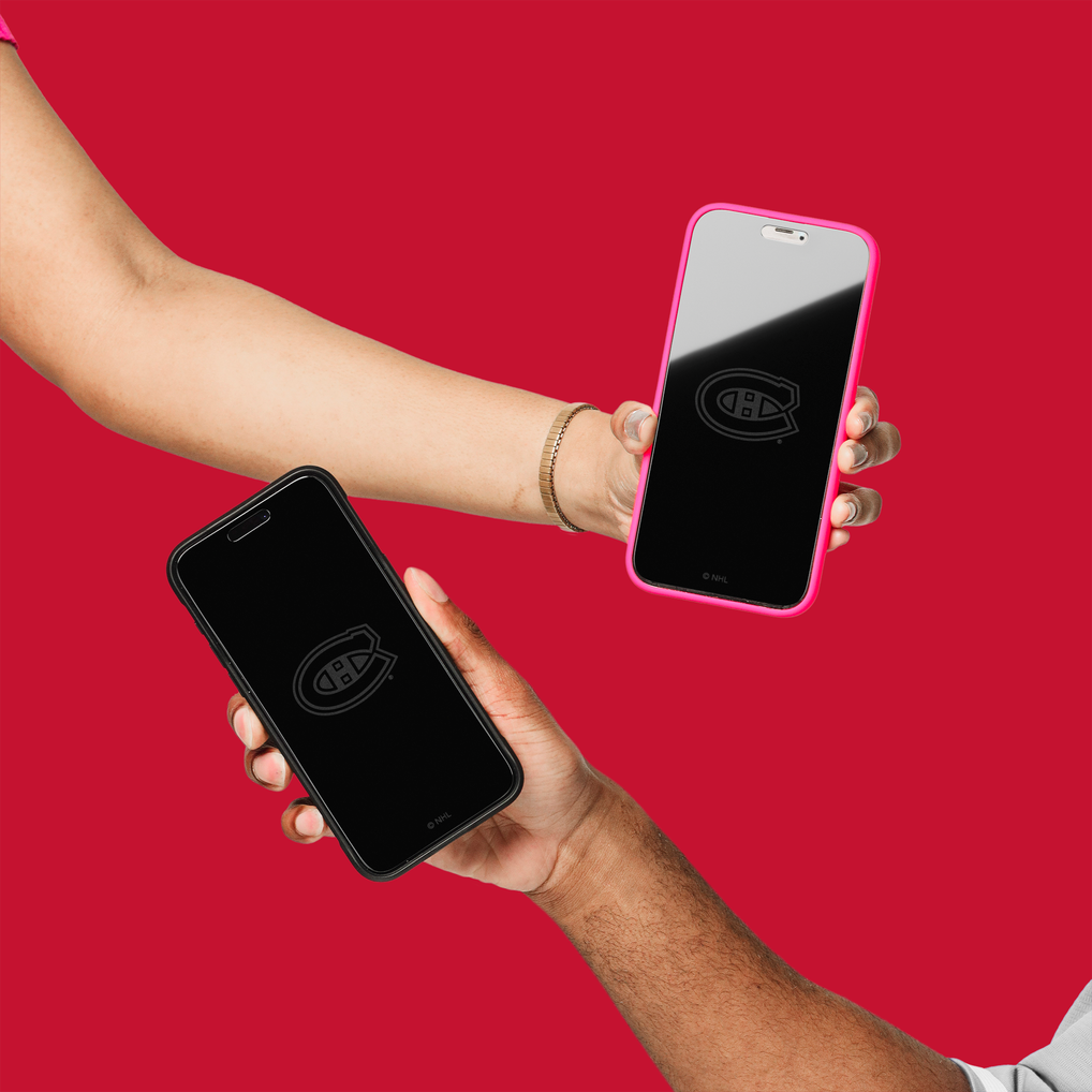 Montreal Canadiens Disappearing Logo iPhone Screen Protector
