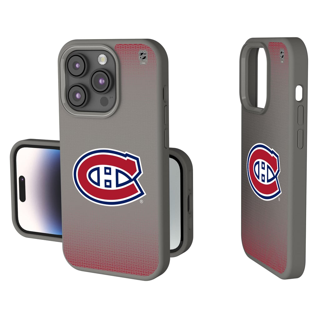 Montreal Canadiens Linen Logo iPhone Soft Touch Case