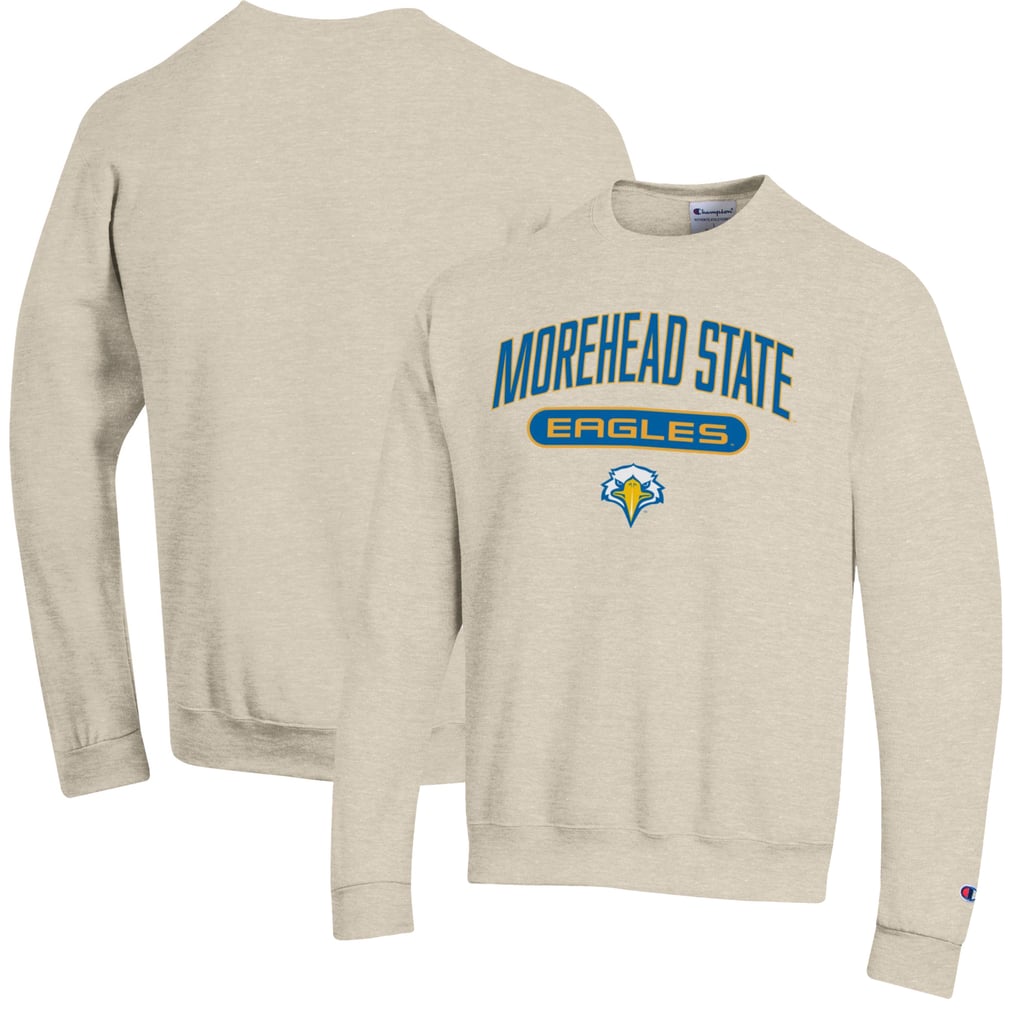 Morehead State Eagles Champion Eco Powerblend Pullover Sweatshirt - Oatmeal